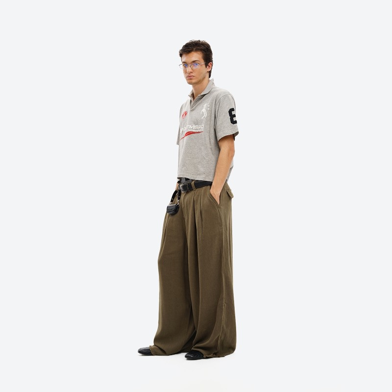 Pleated Casual Pants